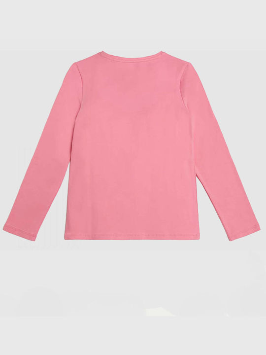 Guess Kids Blouse Long Sleeve Pink