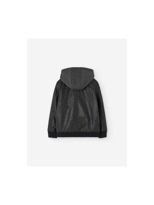 Losan Kids Jacket with Hood Black