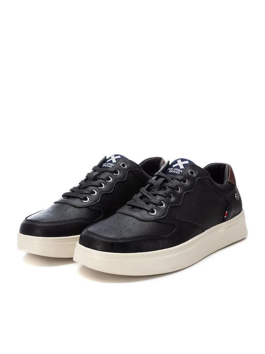 Men's Synthetic Leather Casual Shoes Black