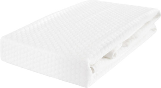 Darymex Doppeltes Wasserdichtes Matratzenschutz mit Elastischen Bändern Weiß 140x200cm