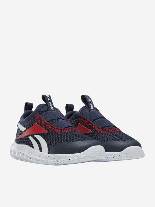 Rush Runner Rush Runner Kids Sports Shoes Running Slip-On Navy Blue