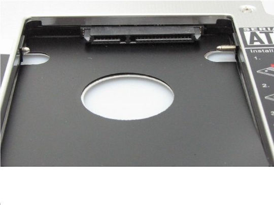 SATA HDD Caddy Nelbo HDD SSD Einbau einer zweiten HDD SSD in einen Laptop 12,5 mm Einzelhandel