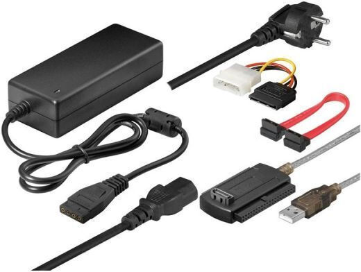 IDE-SATA-Festplatten-zu-USB-Adapter-Netzteil
