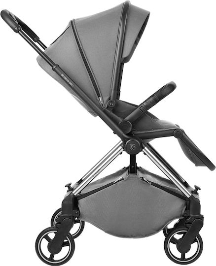 Kikka Boo Lanah Adjustable 3 in 1 Baby Stroller Suitable for Newborn Grey