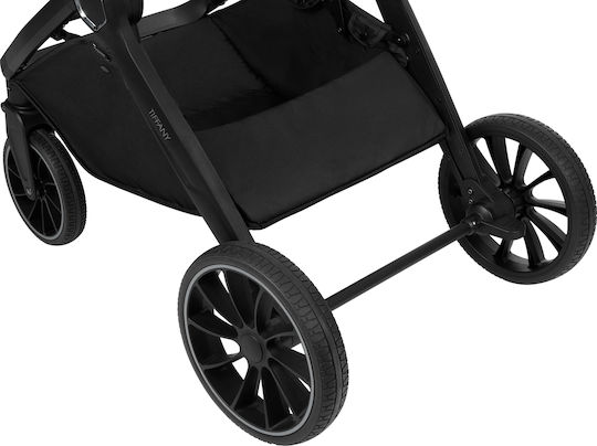 Tiffany Adjustable 3 in 1 Baby Stroller Suitable for Newborn Dark Grey 12.5kg