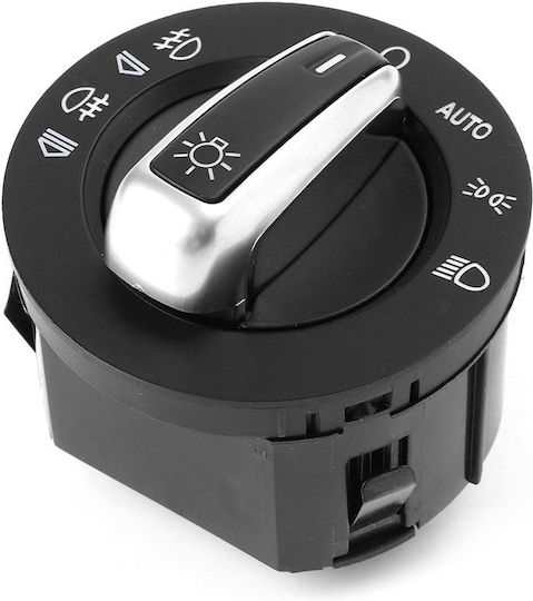 Comutator lumini auto pentru Audi A6 / Q7 / S6 / RS6 / Toate drumurile / Patru Citroen C6 Corvette C6 Negru