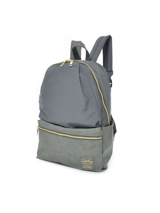 Legato Women's Fabric Backpack Gray 16lt