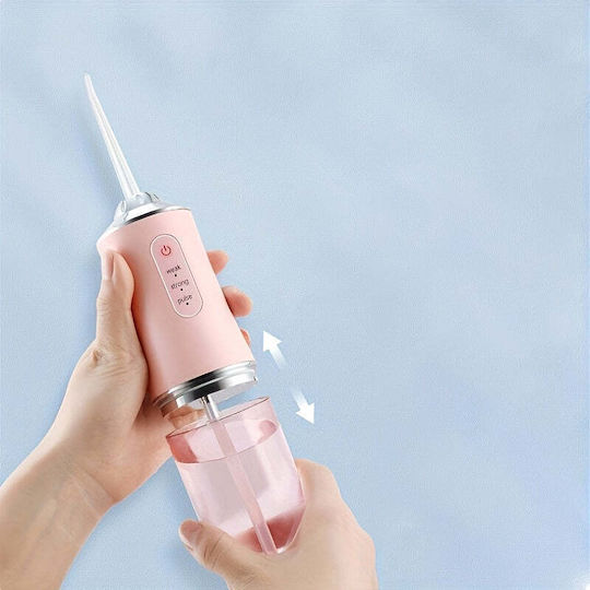 Professional Portable Oral Irrigator 4 Accessories and 3 Cleaning Modes 220ml