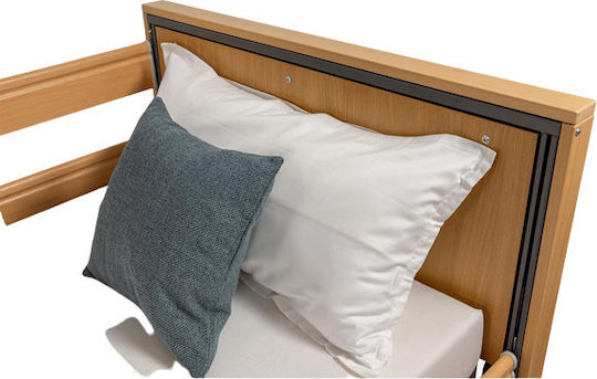 Tecfor Care Ecofit Elektrisch / Handbuch Polyeder Krankenhausbett mit Seitenleiste / Matratze / Räder / Bremsen
