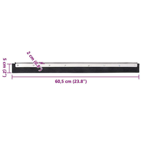 vidaXL Αξεσουάρ Καθαρισμού από Πλαστικό 2x60.5cm 4008380