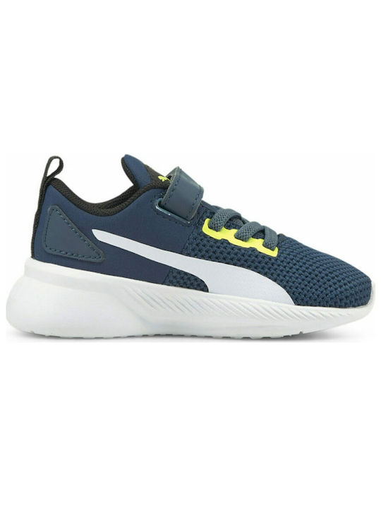 Puma Flyer Runner V Αθλητικά Παιδικά Παπούτσια Running με Σκρατς Navy Μπλε