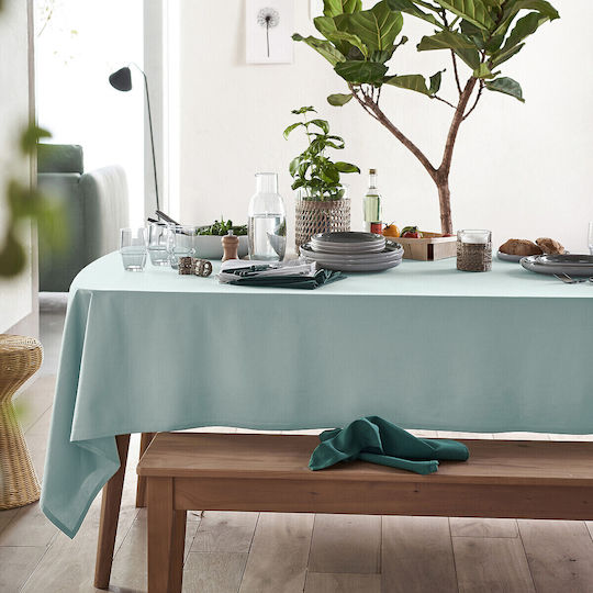 La Redoute Interieurs Tablecloth Cotton Beige 150x200cm
