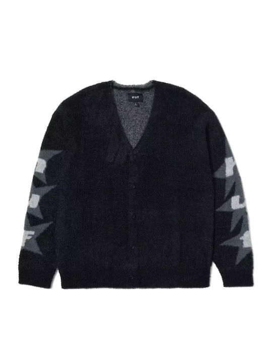 Ursa Men's Knitted Cardigan Pesto