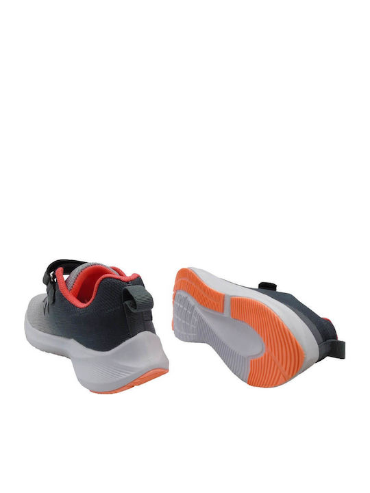 Παιδικά Sneakers με Σκρατς Γκρι