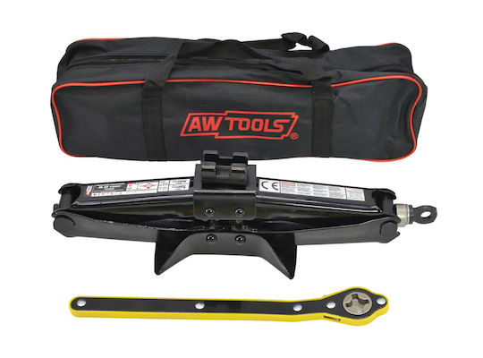 AWTools Hydraulisch Scherenheber mit einer Hubhöhe von bis zu 42cm und einer Traglast von bis zu 3 Tonnen
