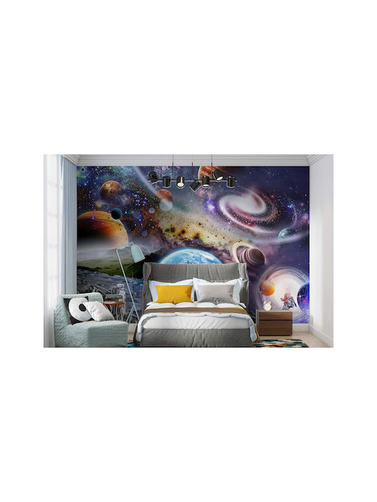 Moderne Wandtapete für Kinderzimmer Kosmos 240x360 Moderne Wandtapete für Kinderzimmer Kosmos 240x360