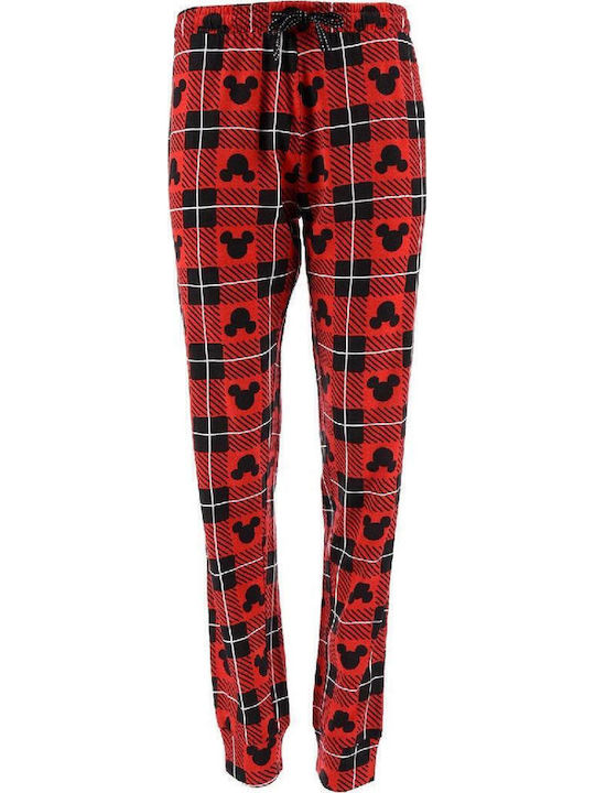 Superheroes Παιδική Πιτζάμα Χειμωνιάτικη Βαμβακερή Red Mickey