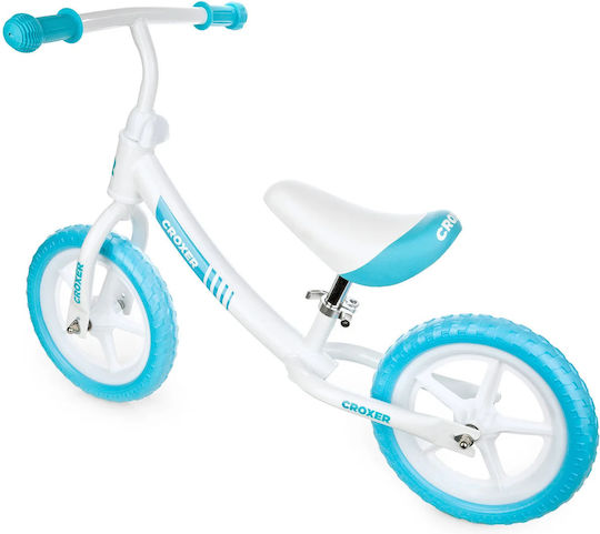 Croxer Bicicletă de Echilibru pentru Copii Alb