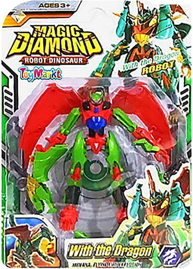 Action Figure Robot Dinosaur (Various Designs/Assortments of Designs) 1pc