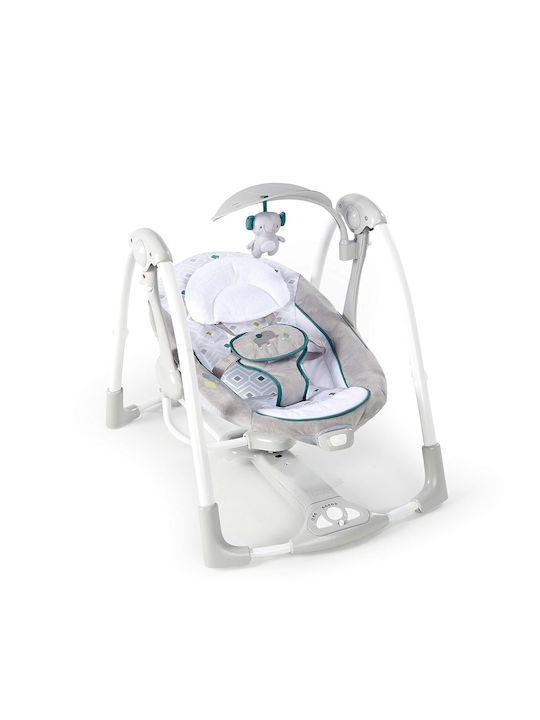 Ingenuity Електрически Релакс Бебе Люлка ConvertMe Swing 2 Сив
