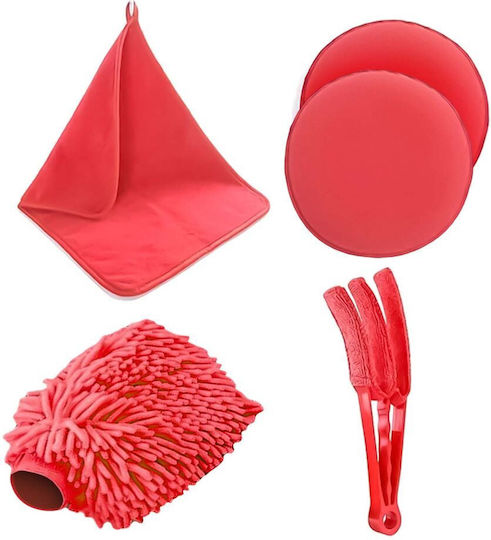 Set De Curățare Pentru Materiale Plastice Pentru Interior - Tabloul De Bord Auto Cu 19 Bucăți
