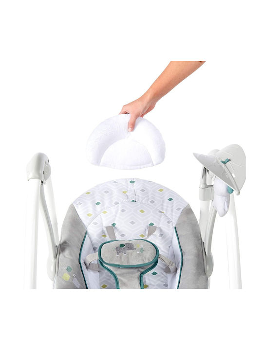 Ingenuity Електрически Релакс Бебе Люлка ConvertMe Swing 2 Сив