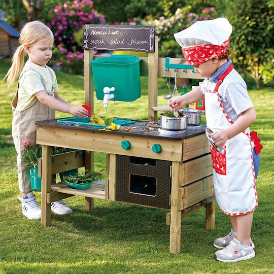 Hape Outdoor Kitchen για 3+ Ετών 14τμχ