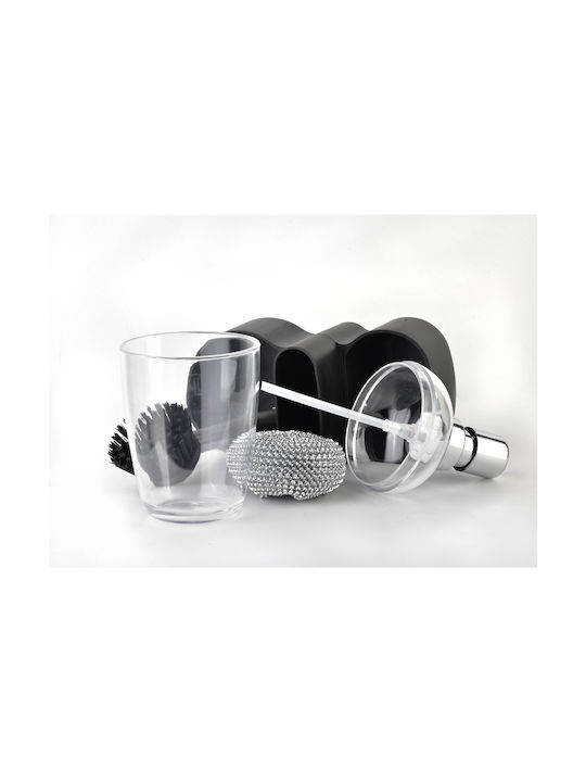 Mondex Dispenser Κουζίνας Πλαστικό Γκρι 480ml