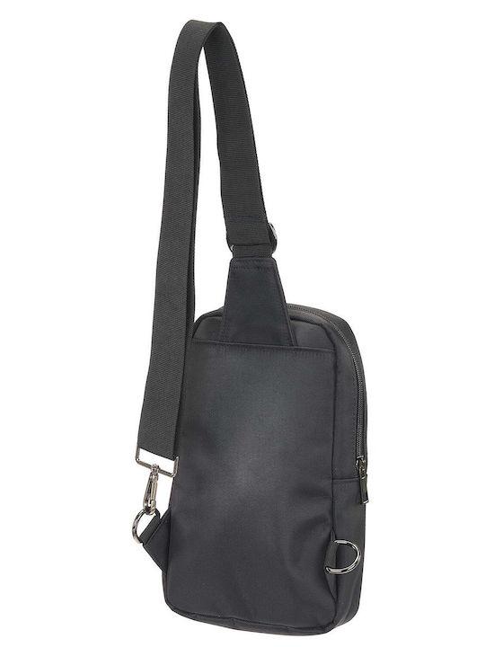 Herrentasche Sling Schwarz