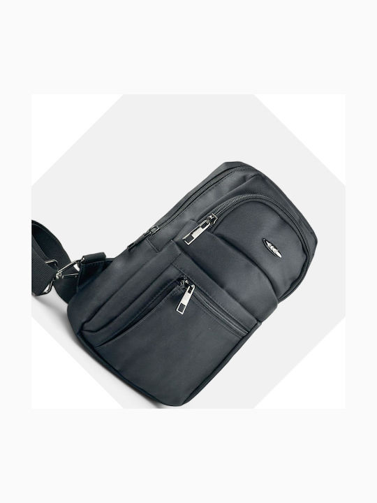 Herrentasche Sling Schwarz