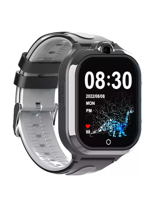 Nubi Παιδικό Smartwatch 4G με GPS & Κάμερα Μαύρο