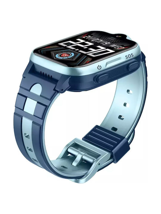 Nubi Kids' Smartwatch 4G with GPS & Camera Blue