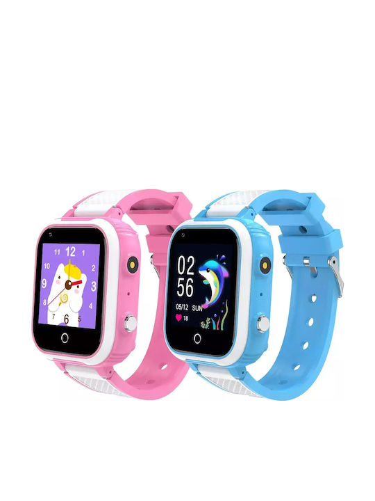 Nubi Smartwatch Pentru Copii 4G Cu Cameră Roz