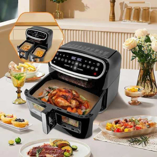 Set Mercaton 50 Foi de Copt și Prăjit pentru Airfryer Dublu Strat Formă Dreptunghiulară 40 G/m² 14 X 22 Cm