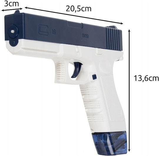 Electric Water Jet Spray Gun Zola Automatic Usb Charging Capacity 40-400 Ml 20.5 X 3 X 13.6 Cm