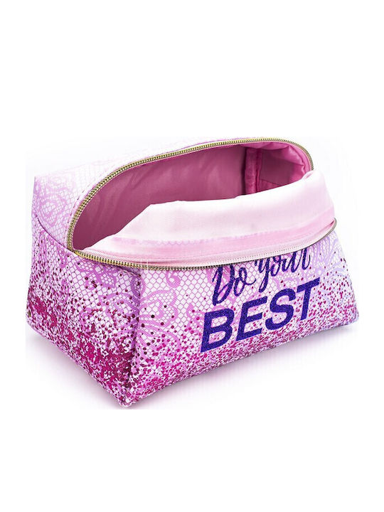Toiletry Bag Do Your Best in Lilac Color