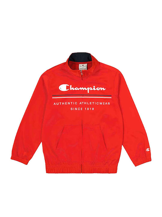 Kids Sweatpants Set Red 2pcs