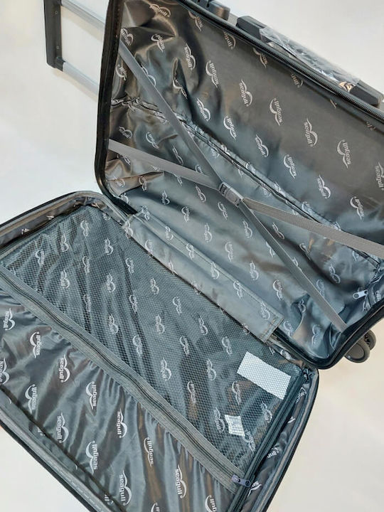 Diplomat Valiză De Călătorie Cabina Mică Colecția Seagull Tough Galbenă Cu 4 Roți Înălțime 55cm