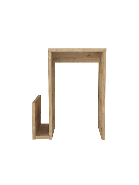 Masă Laterală Rectangulară Regnar Din Lemn Sapphire Oak L43,1xL33,5xÎ52cm
