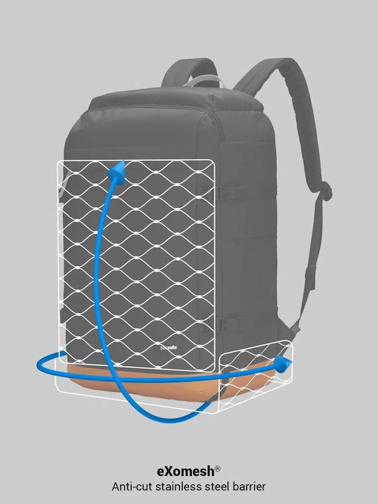 Pacsafe Backpack 44lt Μαύρο