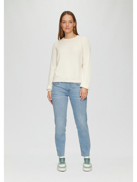 S.Oliver Damen Pullover Ecru