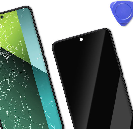 Xiaomi Screen + Frame Redmi Note 13 Pro 5g Black Original Service Pack Black