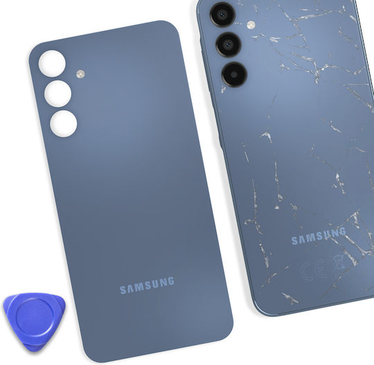 Clappio Replacement Rear Glass Samsung Galaxy A15 5g Blue