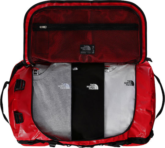 The North Face Base Camp Sack Voyage Back 132lt Red Fabric L76.2xW45.72xH45.72cm