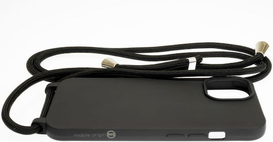 Mobile Origin Back Cover Plastic Negru (iPhone 15)