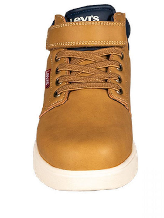 Arizona Kids Boots with Laces Yellow