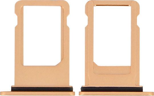 Nano-SIM-Kartenhalter Ersatzteil Apple iPhone 8 Plus – Roségold