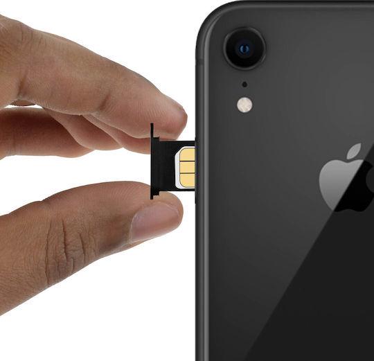 Държач за SIM карта Apple iPhone XR Замяна на Nano SIM карта Черен