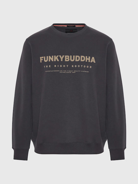 Funky Buddha Men's Sweatshirt black