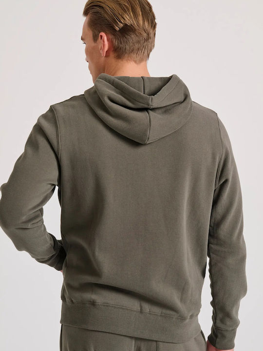 Ζακέτα με Κουκούλα Farbe Khaki